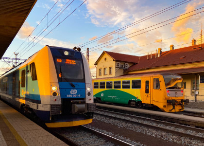 Uzavření informační přepážky na nádraží Hulín