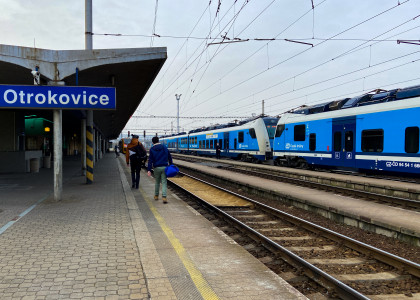 Uzavření informační přepážky na nádraží v Otrokovicích
