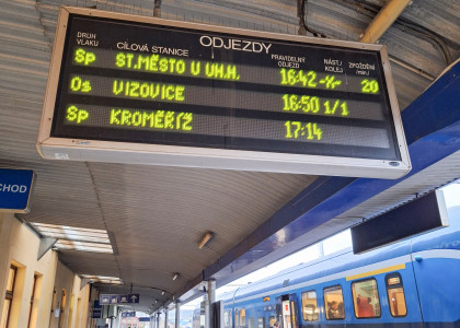 Omezení provozu železničních pokladen 5. a 6. července 2024