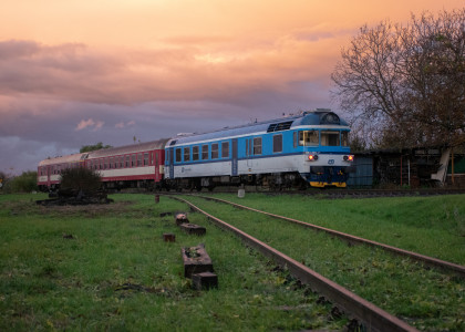 Výluka na trati mezi Kojetínem a Kroměříží