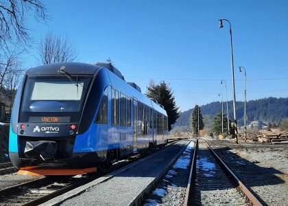 Výluka na trati Vsetín - Velké Karlovice