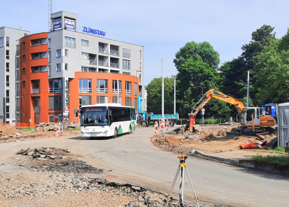 Vodní ulice ve Zlíně bude zcela neprůjezdná